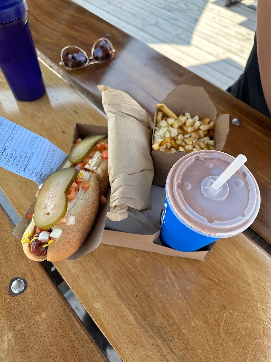 Hot Dog and Fries