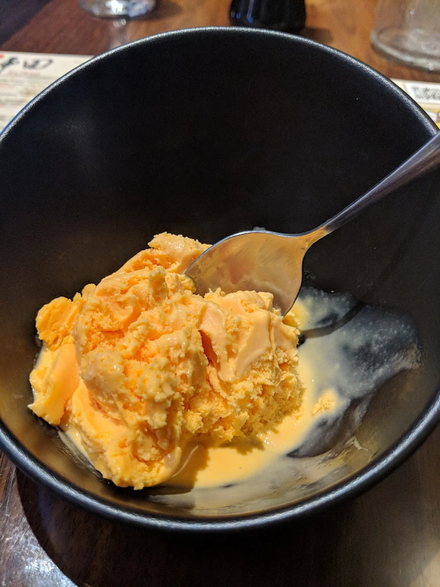 Crème Glacée À la Mangue