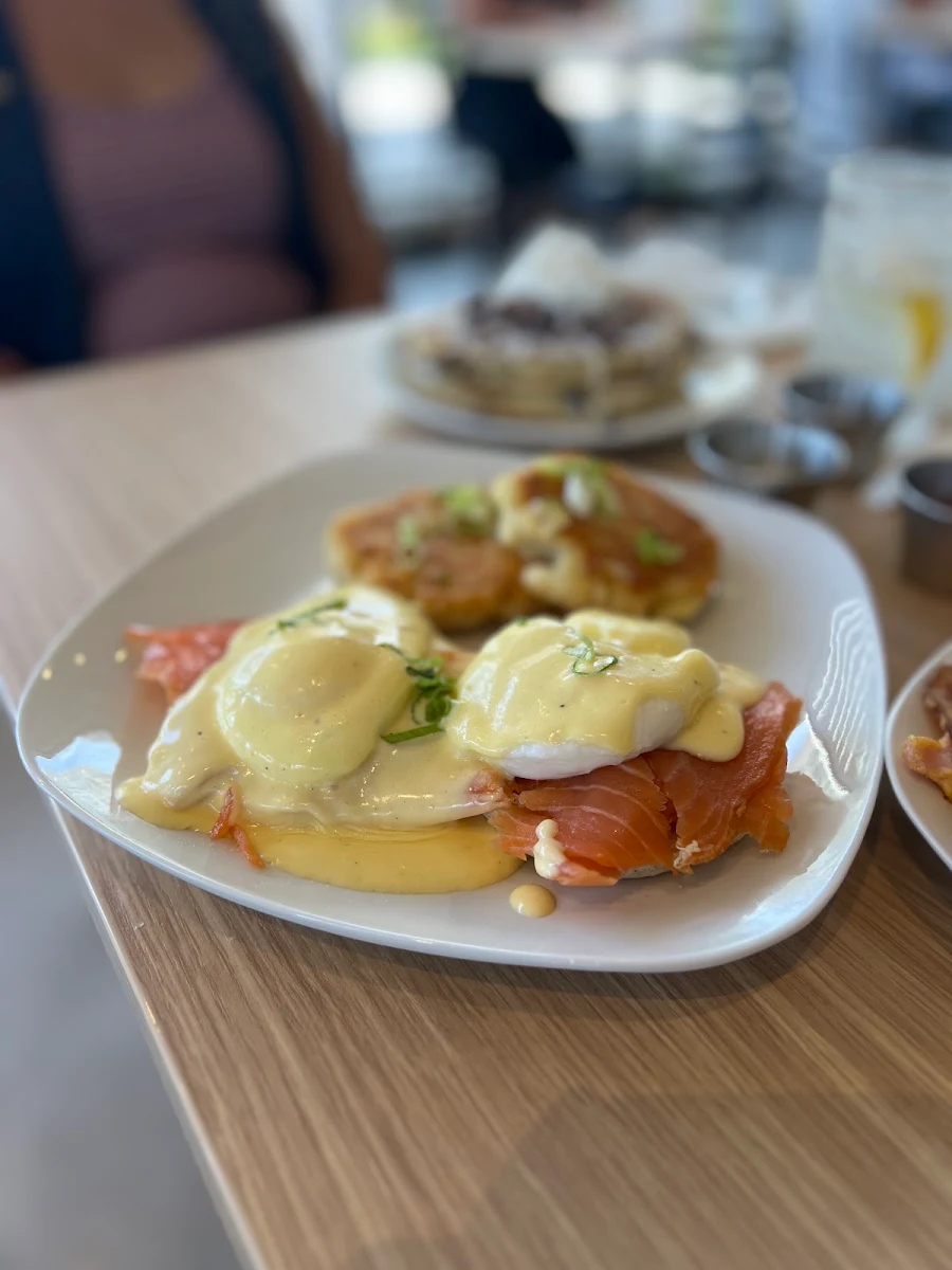 Smoked Salmon Benny Cold Salmon