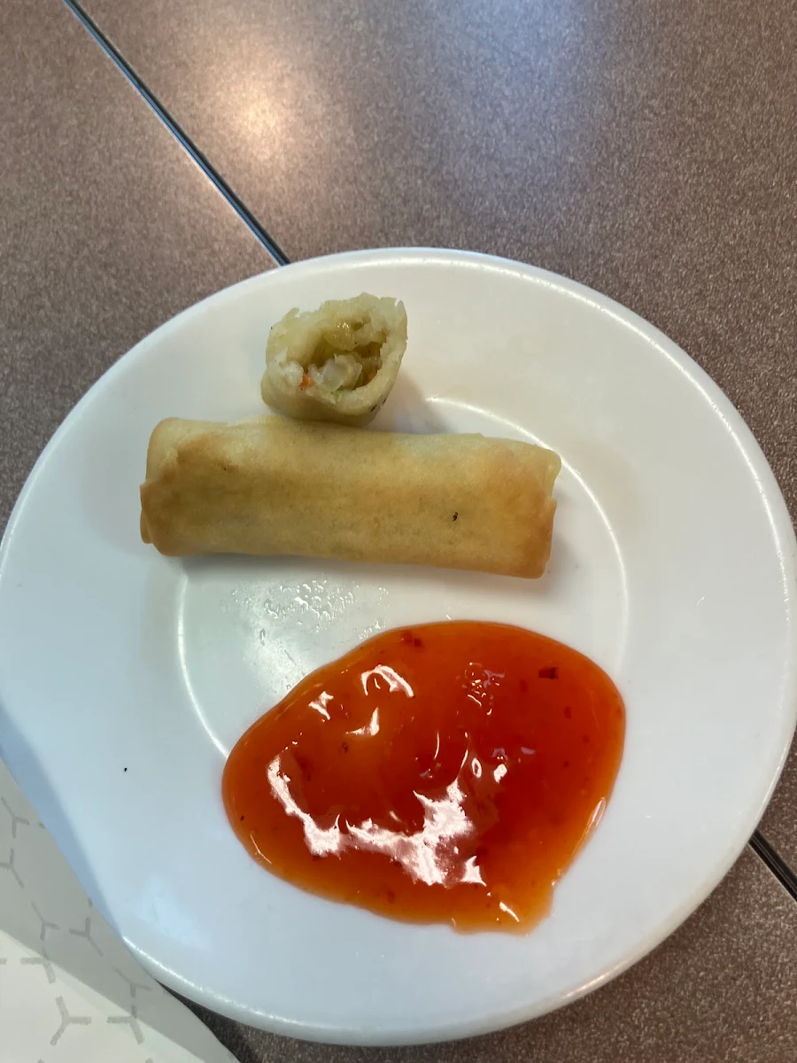 Spring Rolls with Plum Sauce