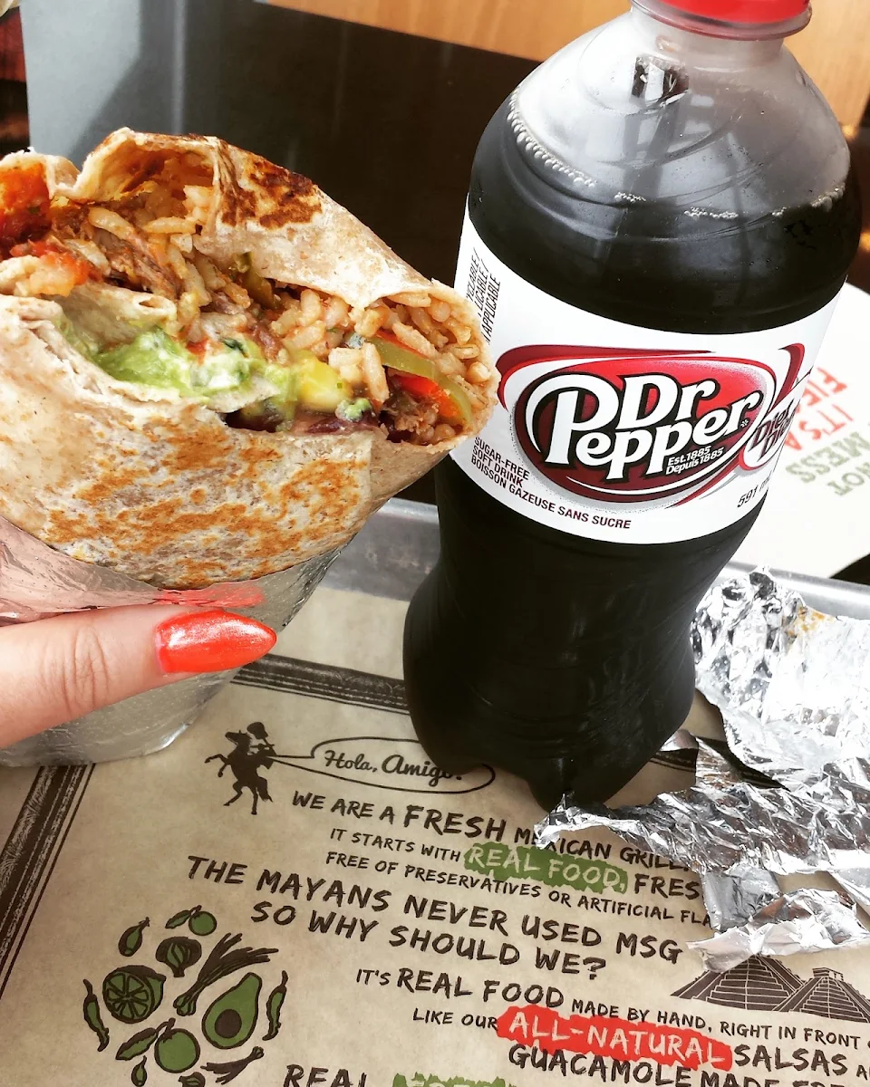 Shredded Beef Burrito