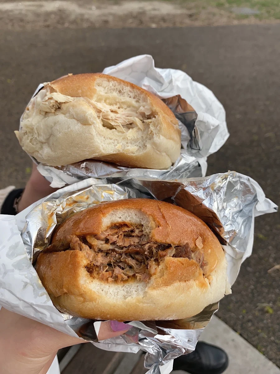 Beef Brisket Sandwich with Eggplant
