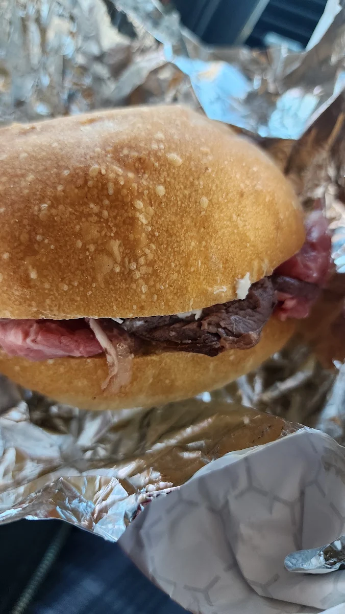 Steak Sandwich with Horseradish