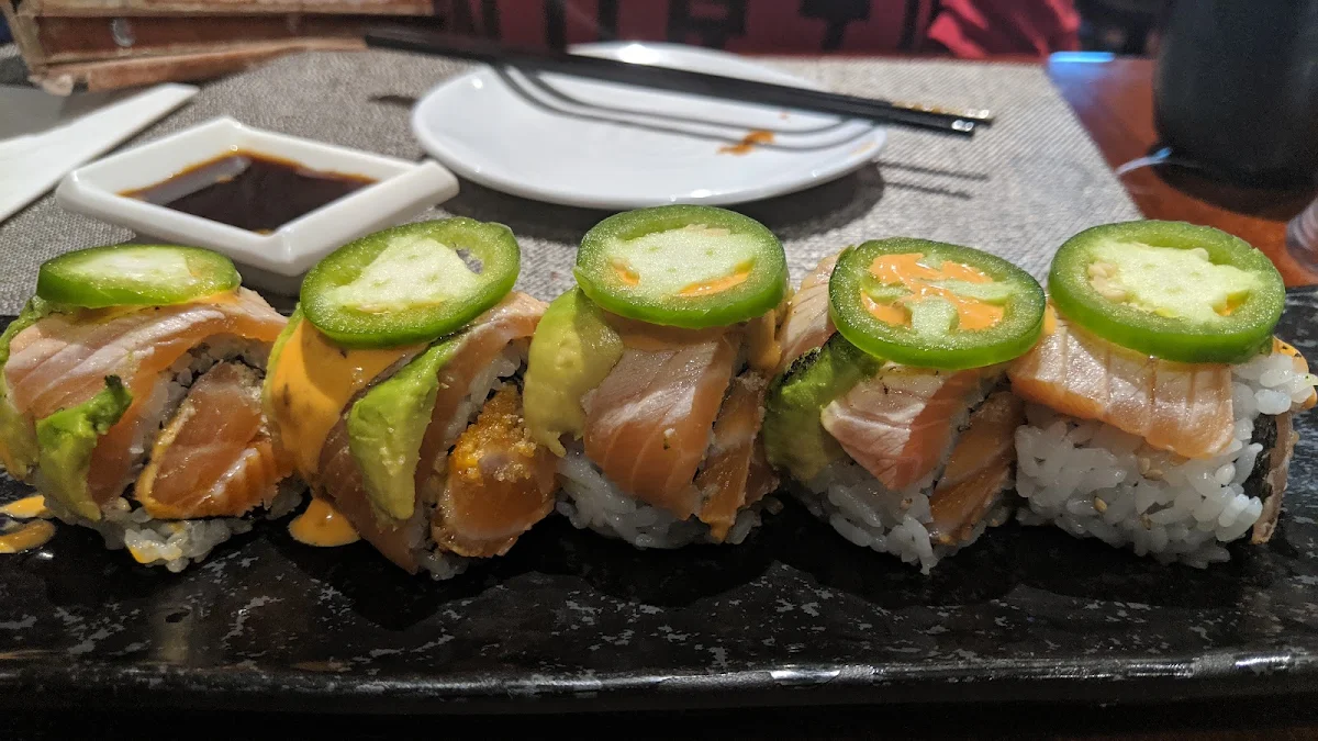 Seared Salmon Sushi