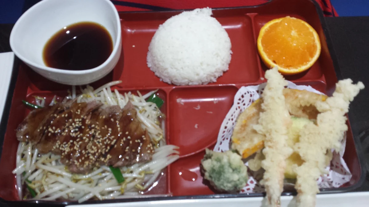 Beef Teriyaki Bento Box