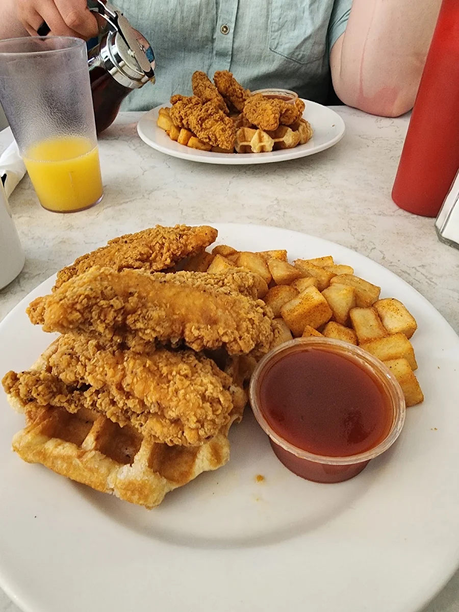 Chicken & Waffle Platter