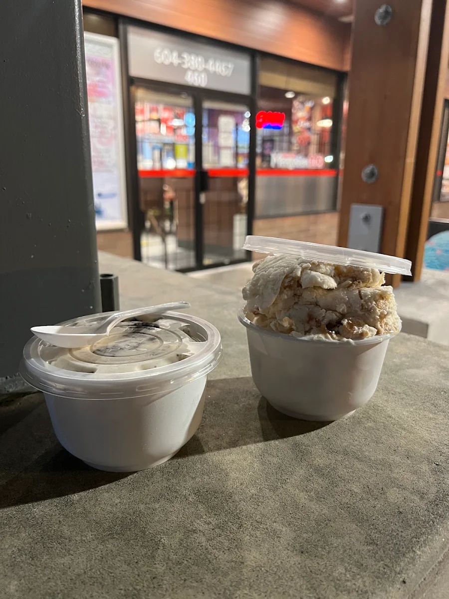 Oversized Salted Caramel Ice Cream