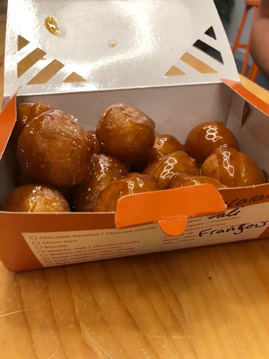 Salted Caramel Puffs