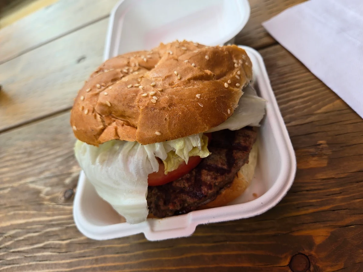 Hamburger, R&C’s Chip Stand