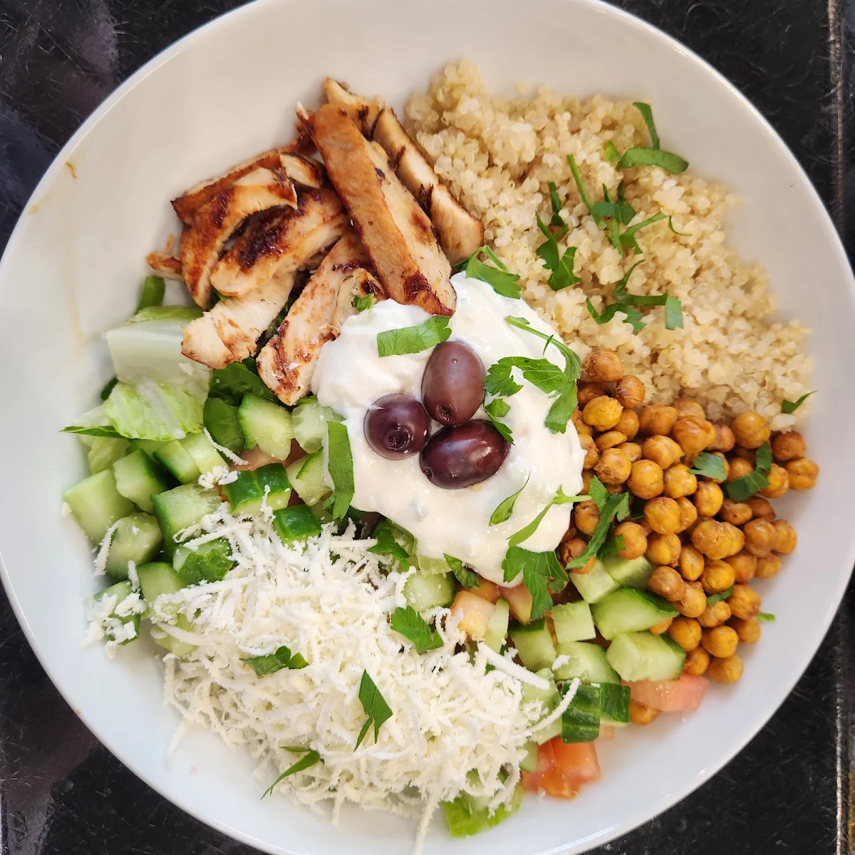Greek Chicken Bowl