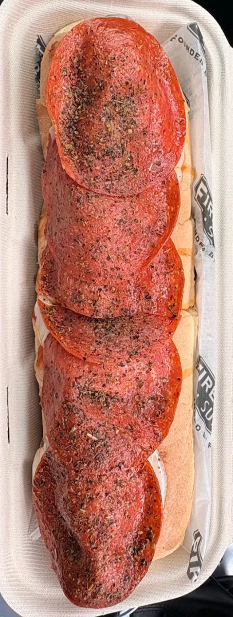 Pepperoni and Meatball Sub