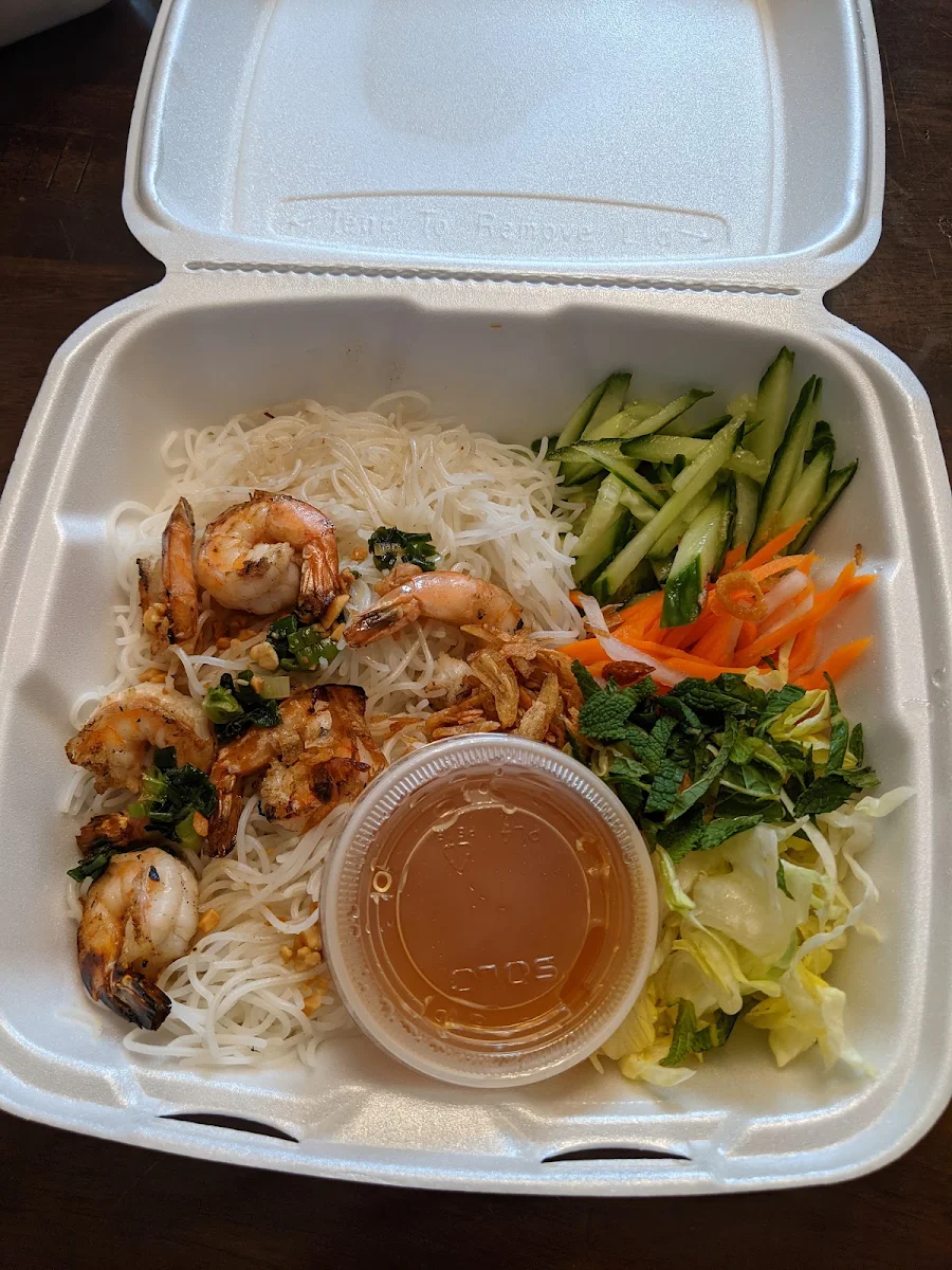 Grilled Shrimp Vermicelli Bowl