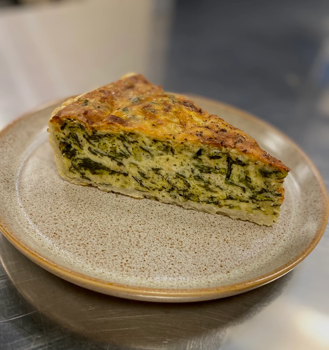Spinach & Feta Quiche