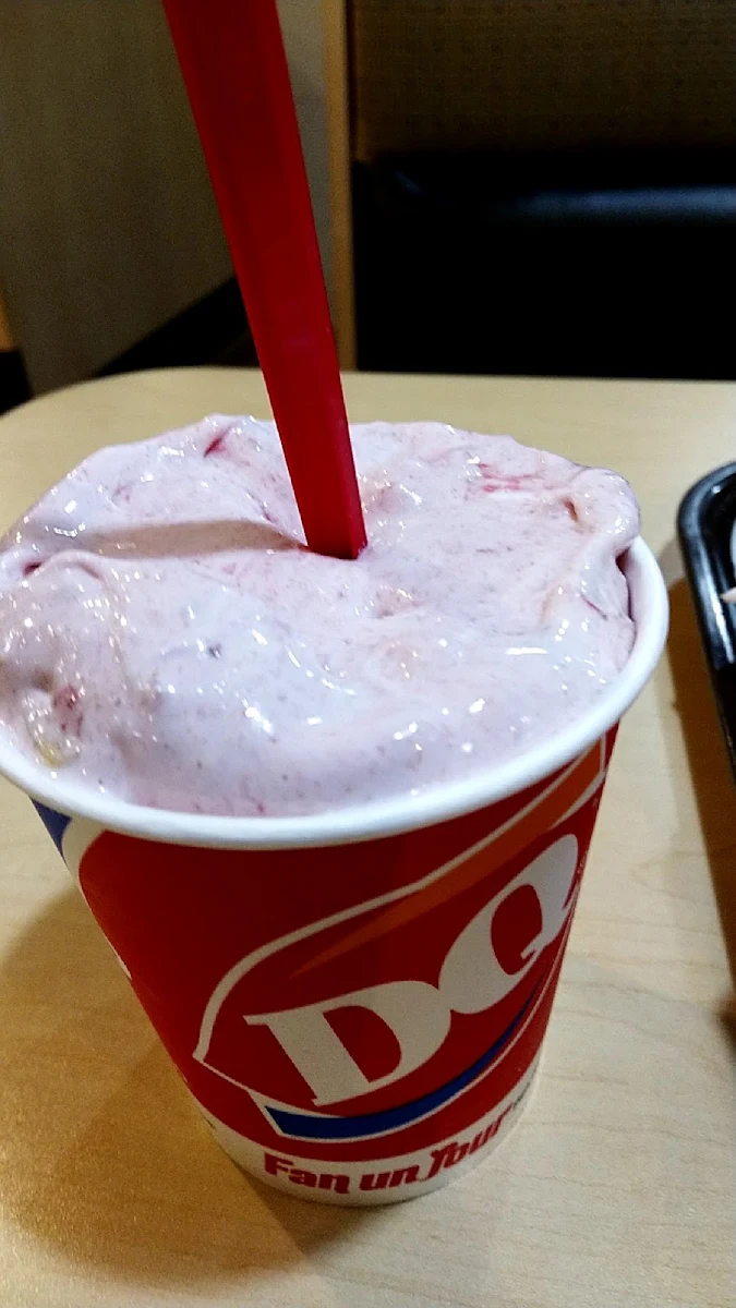 Strawberry Cheesecake Blizzard Treat