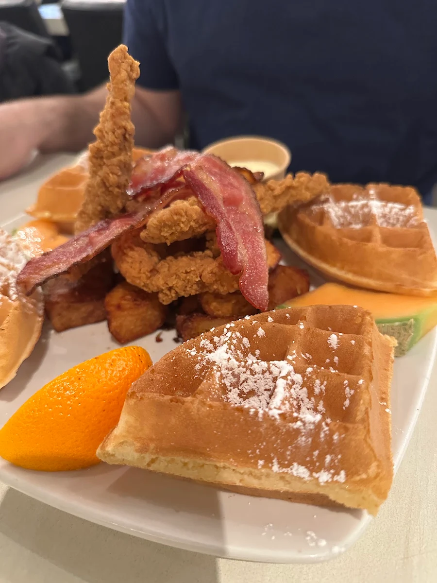 Chicken and Waffles