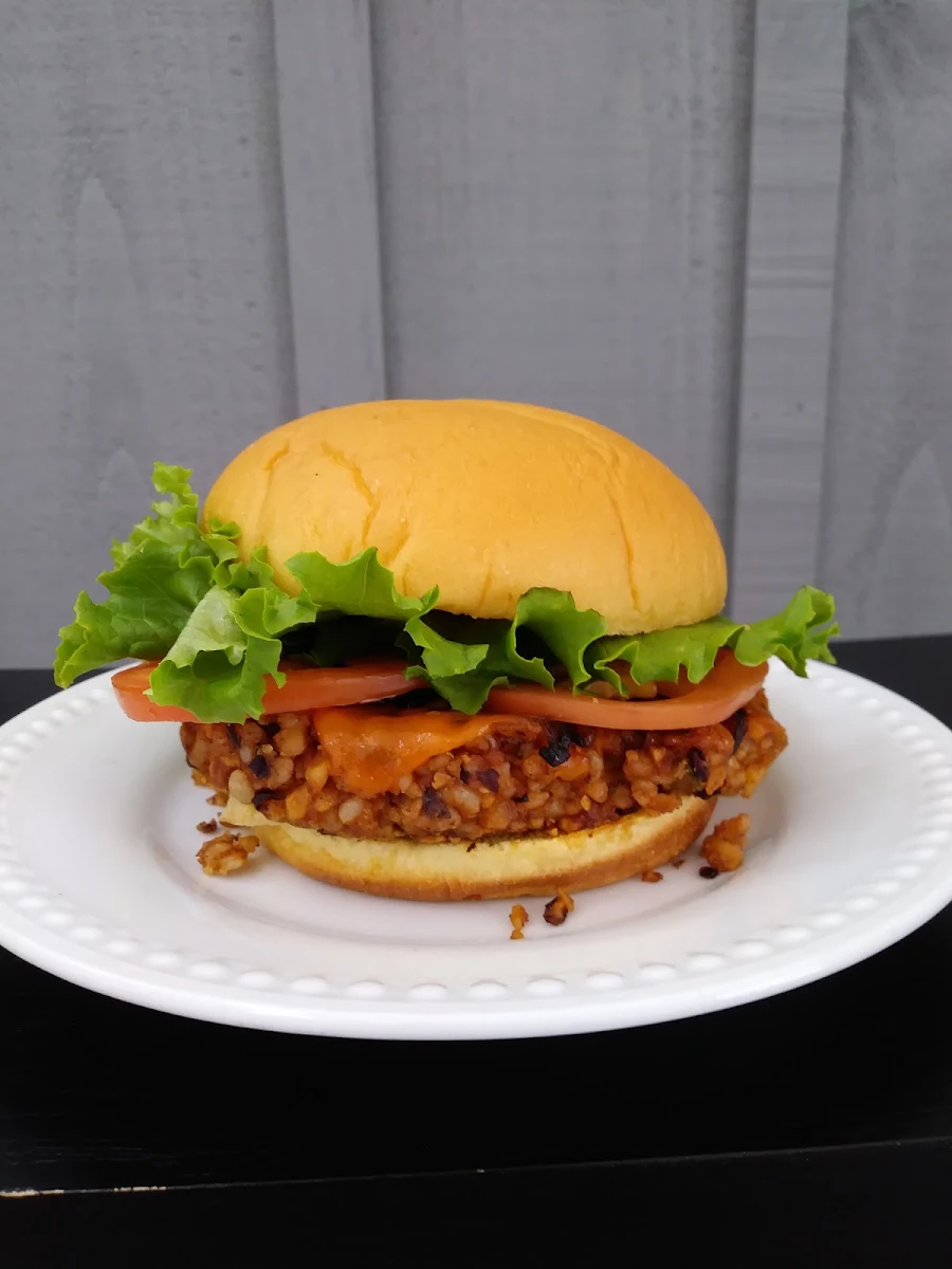 Homemade Veggie Burger