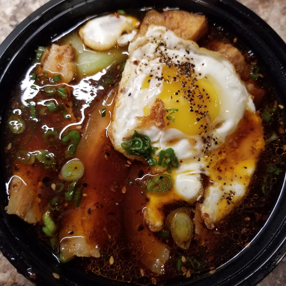 Spicy Shrimp Rice Noodle Soup