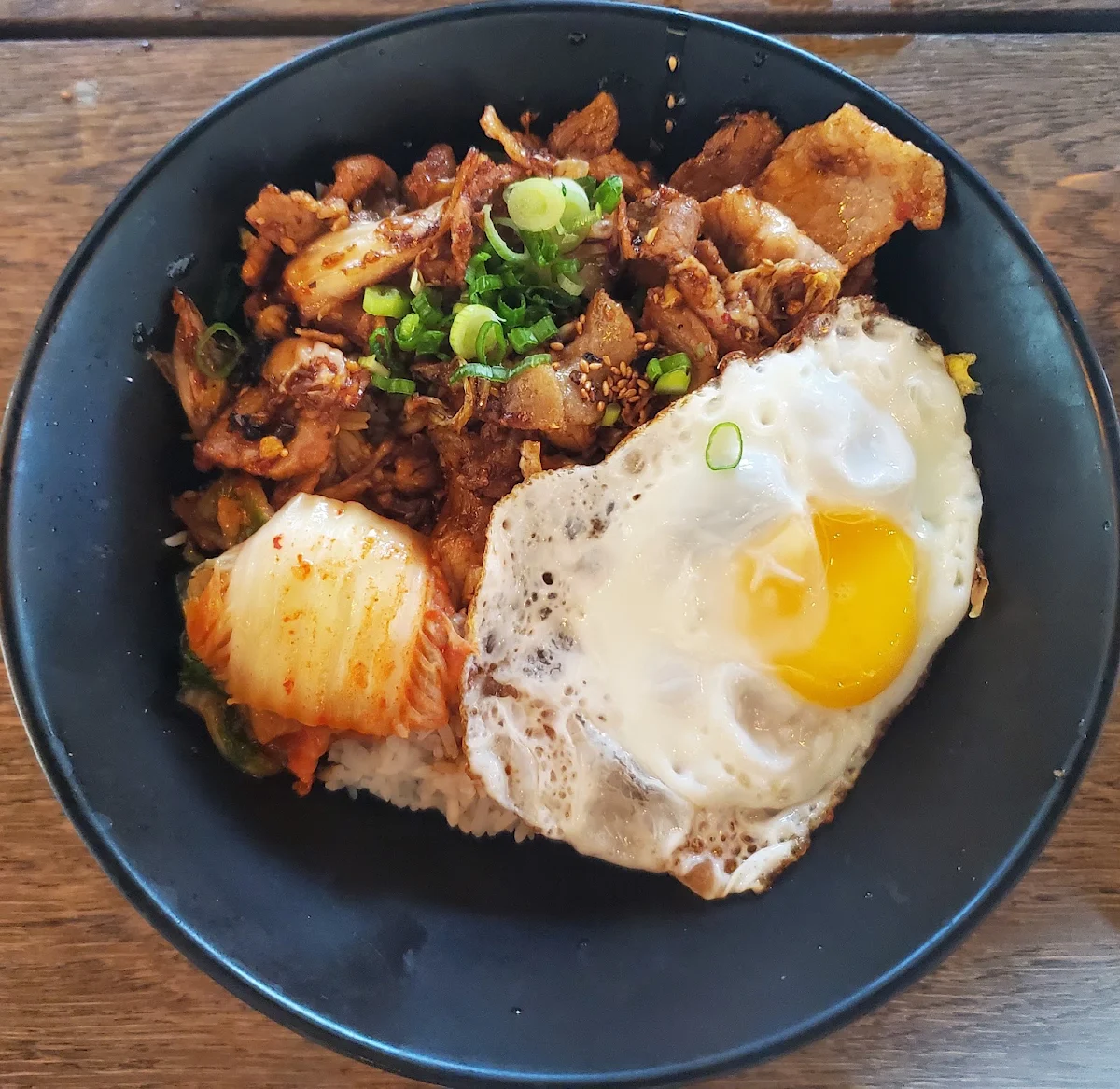 Spicy Chili Chicken Rice Bowl
