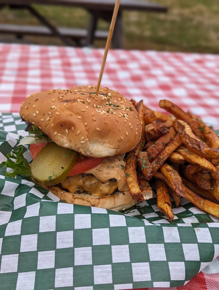 1778 King's College Loyalist Burger