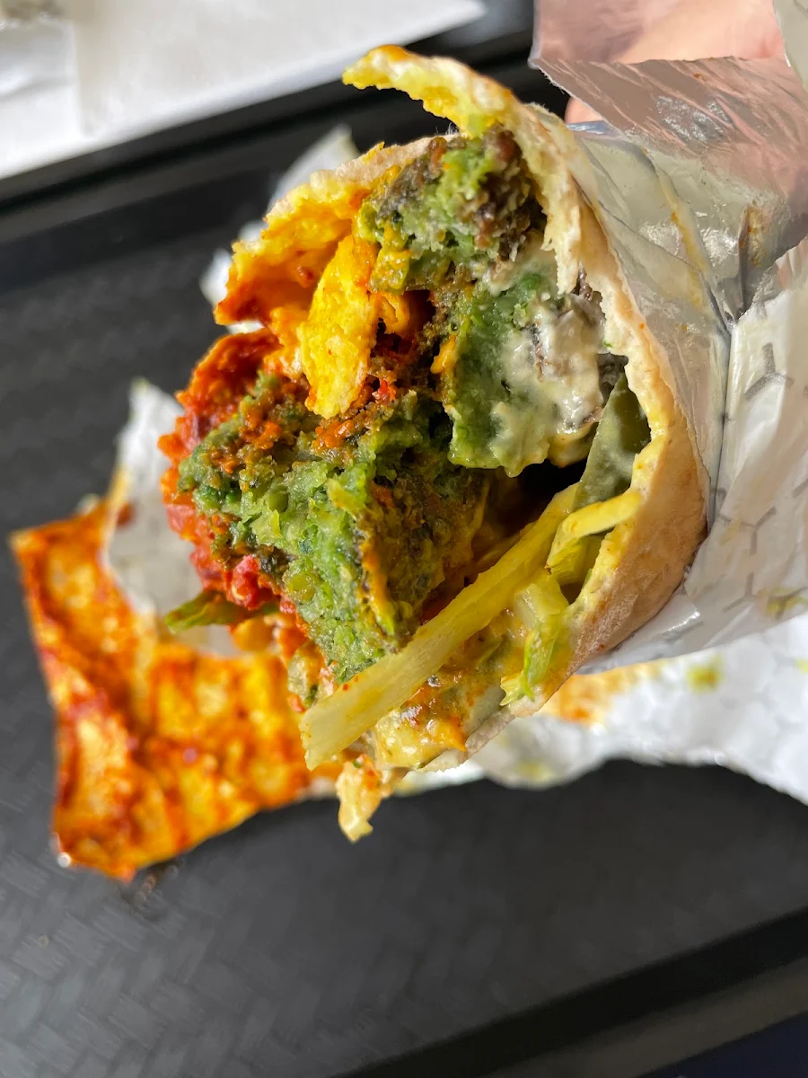 Fresh Made Falafel Wrap