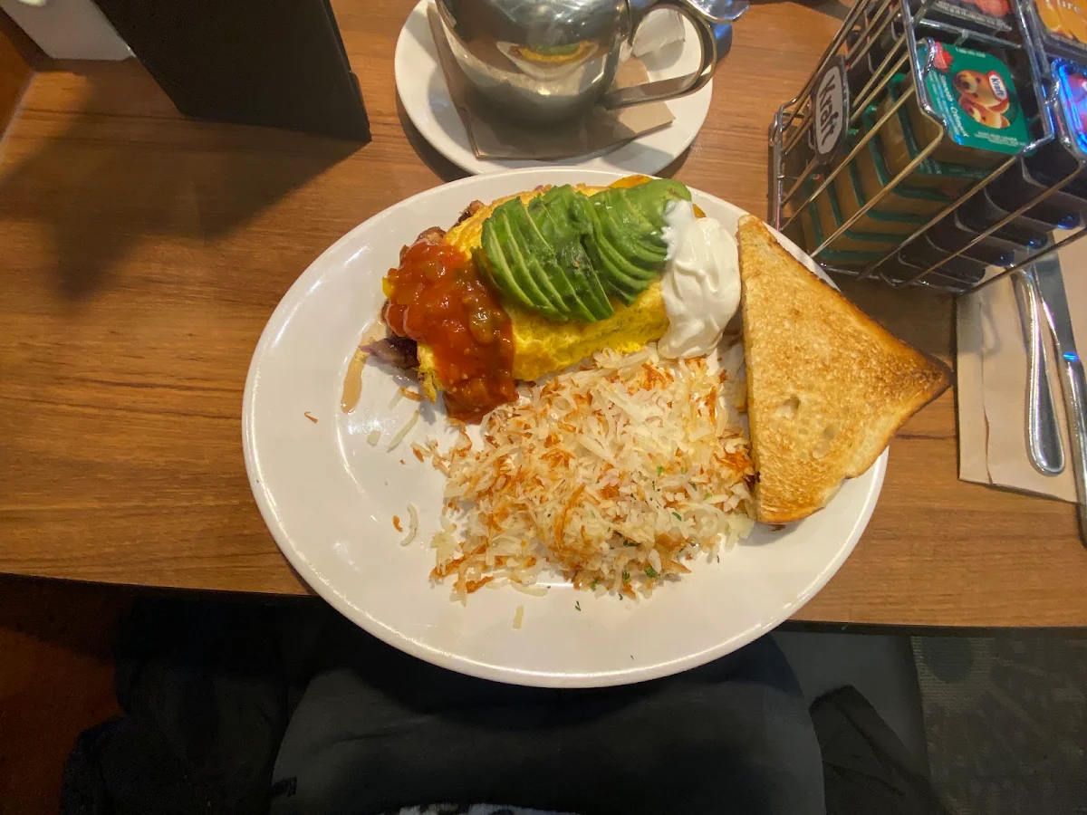 Chicken Avocado Omelet