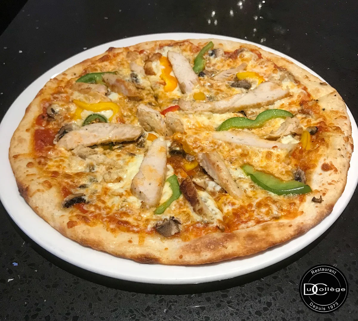 Pizza Poulet Grillé Grilled Chicken 10