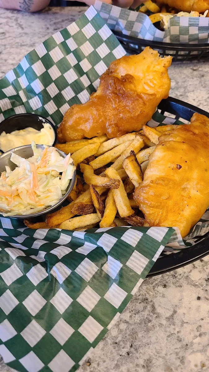 Halibut Fish N 'Chips