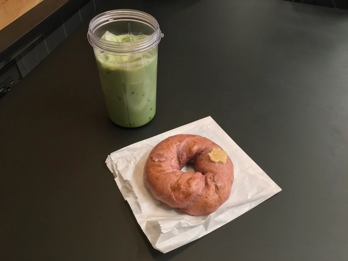 Iced Brown Sugar Matcha Latte