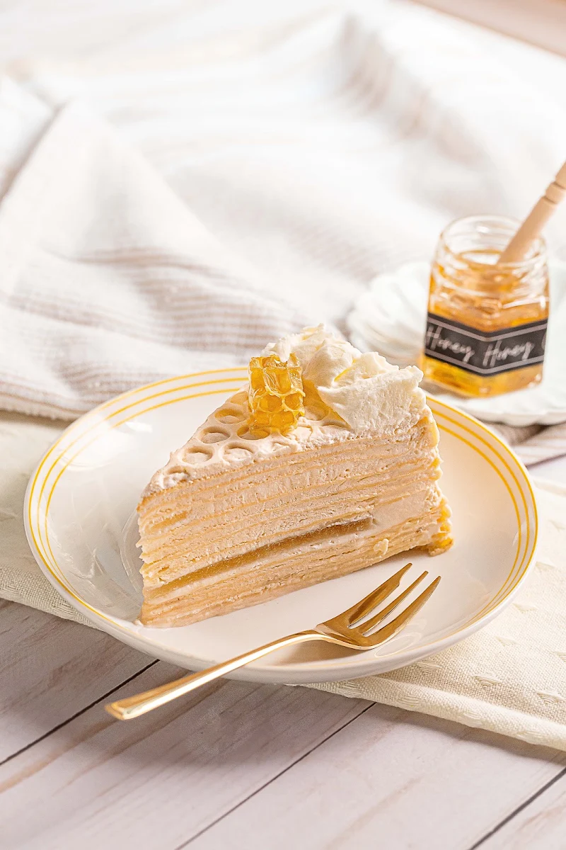 Honey Crepe Cake