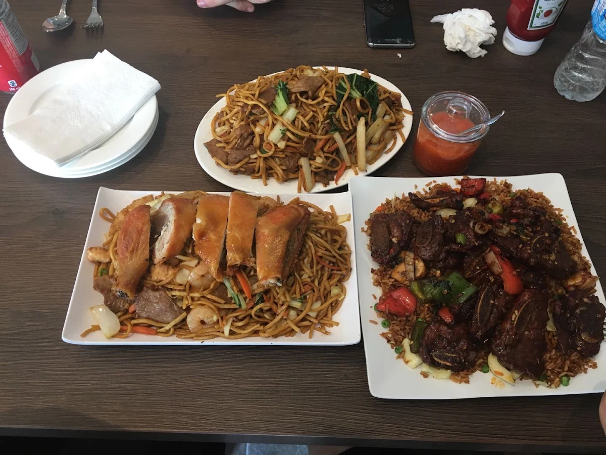Caribbean Fried Rice Noodles