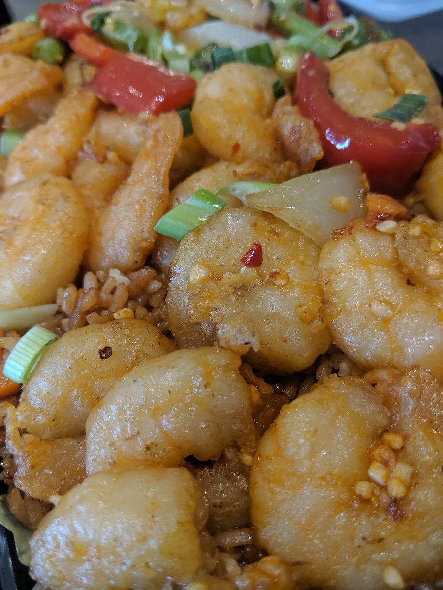 Pepper Shrimp Chow Mein