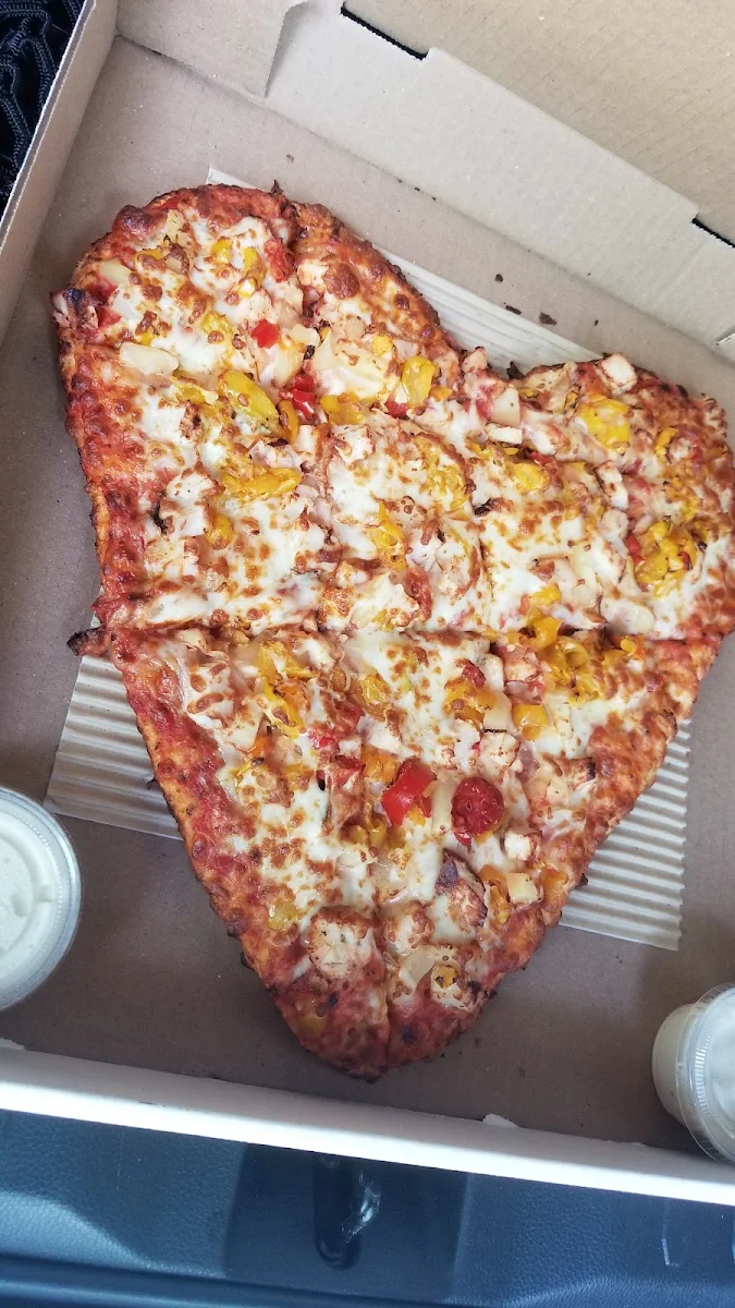 Heart Shaped Pizza