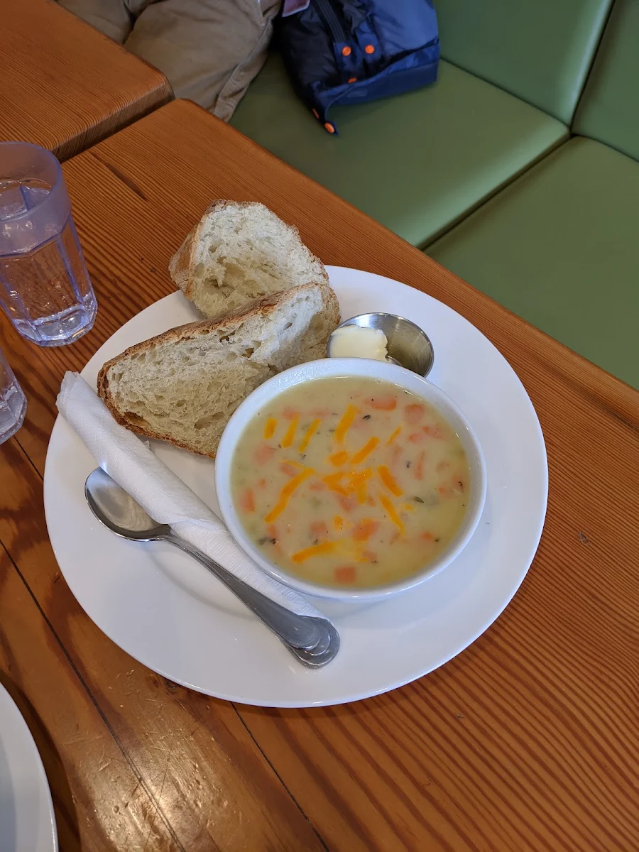 Soup of the Day with Bread