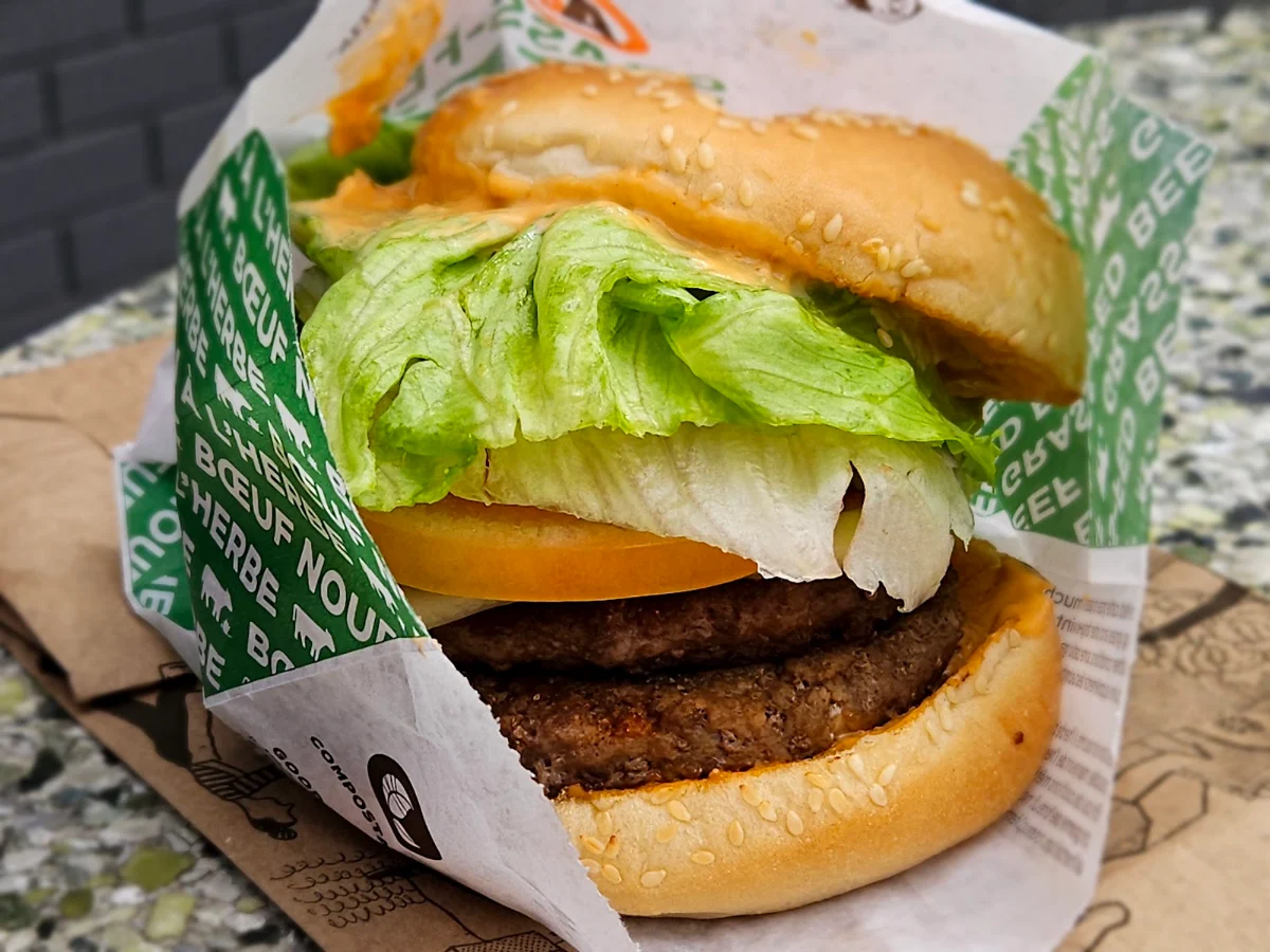 Double Mozza Burger, A&W Canada