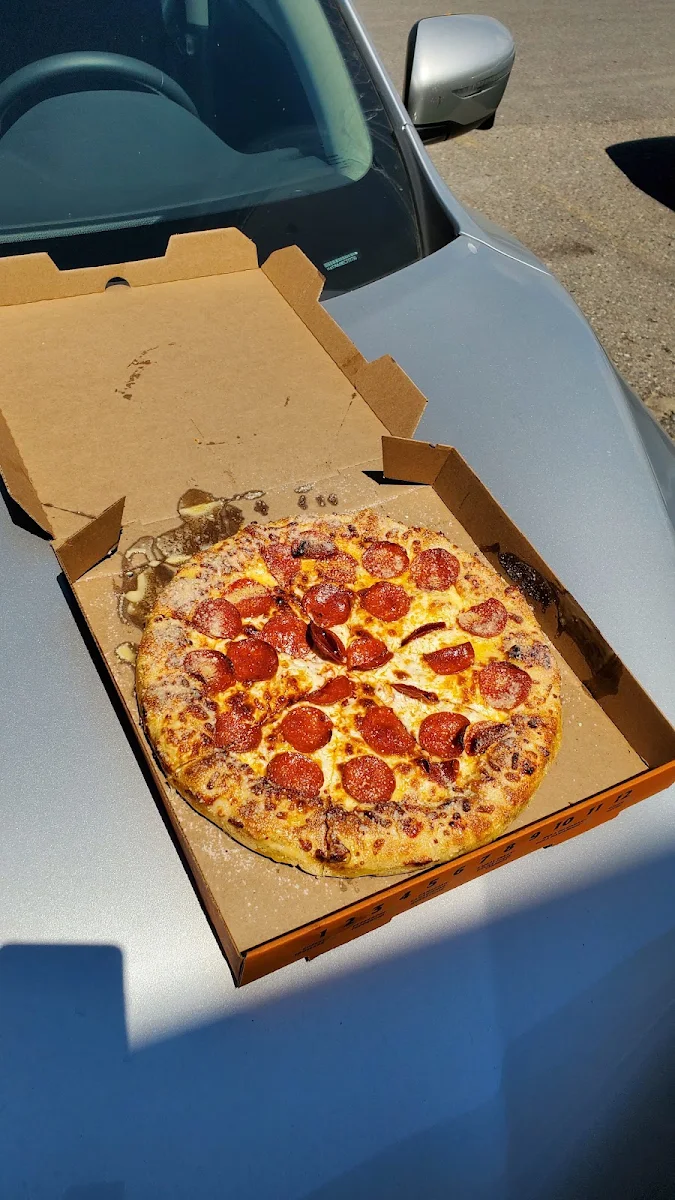 Stuffed Crust Pepperoni Pizza