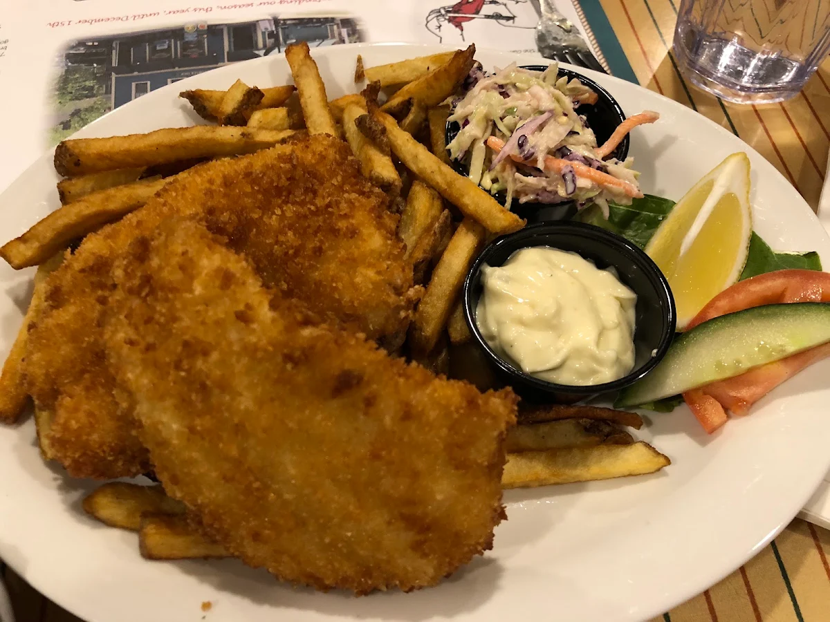 Fish and Chips Halibut