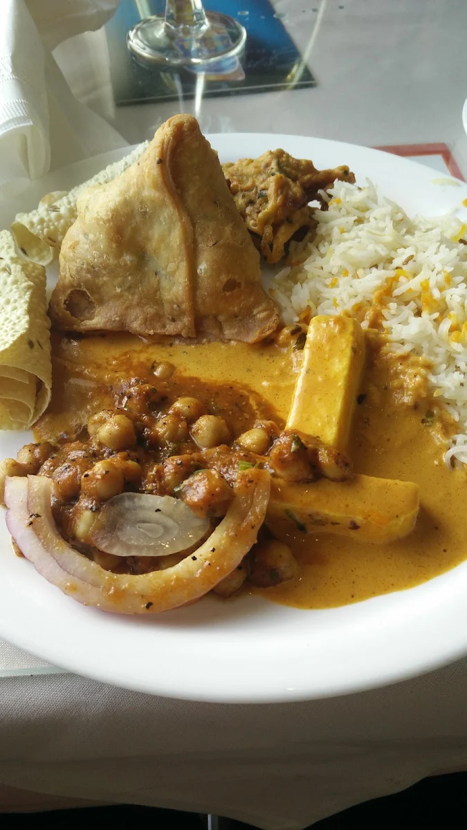 Samosa Channa Masala Paneer Butter Masala