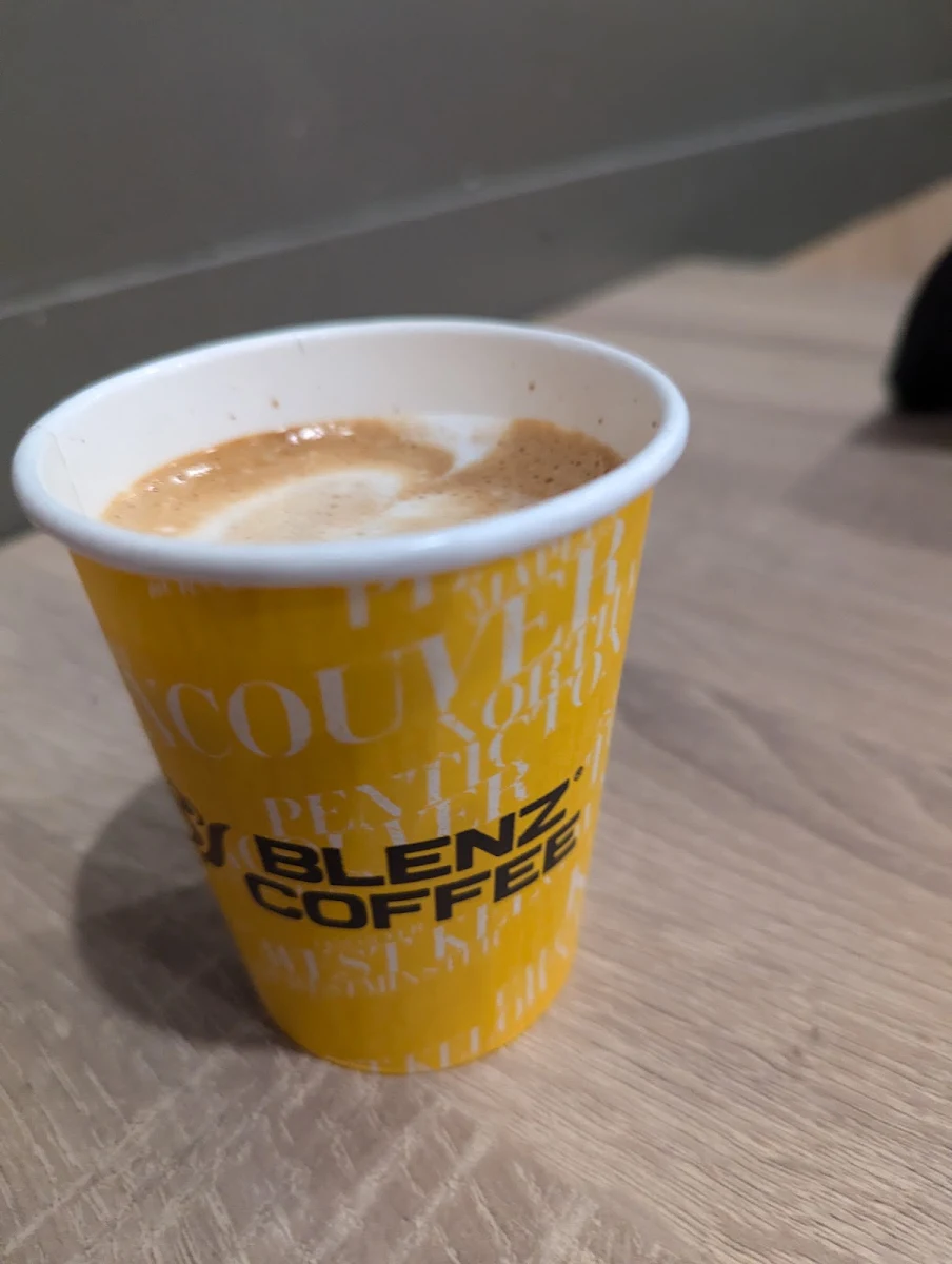 Latte, Blenz Coffee
