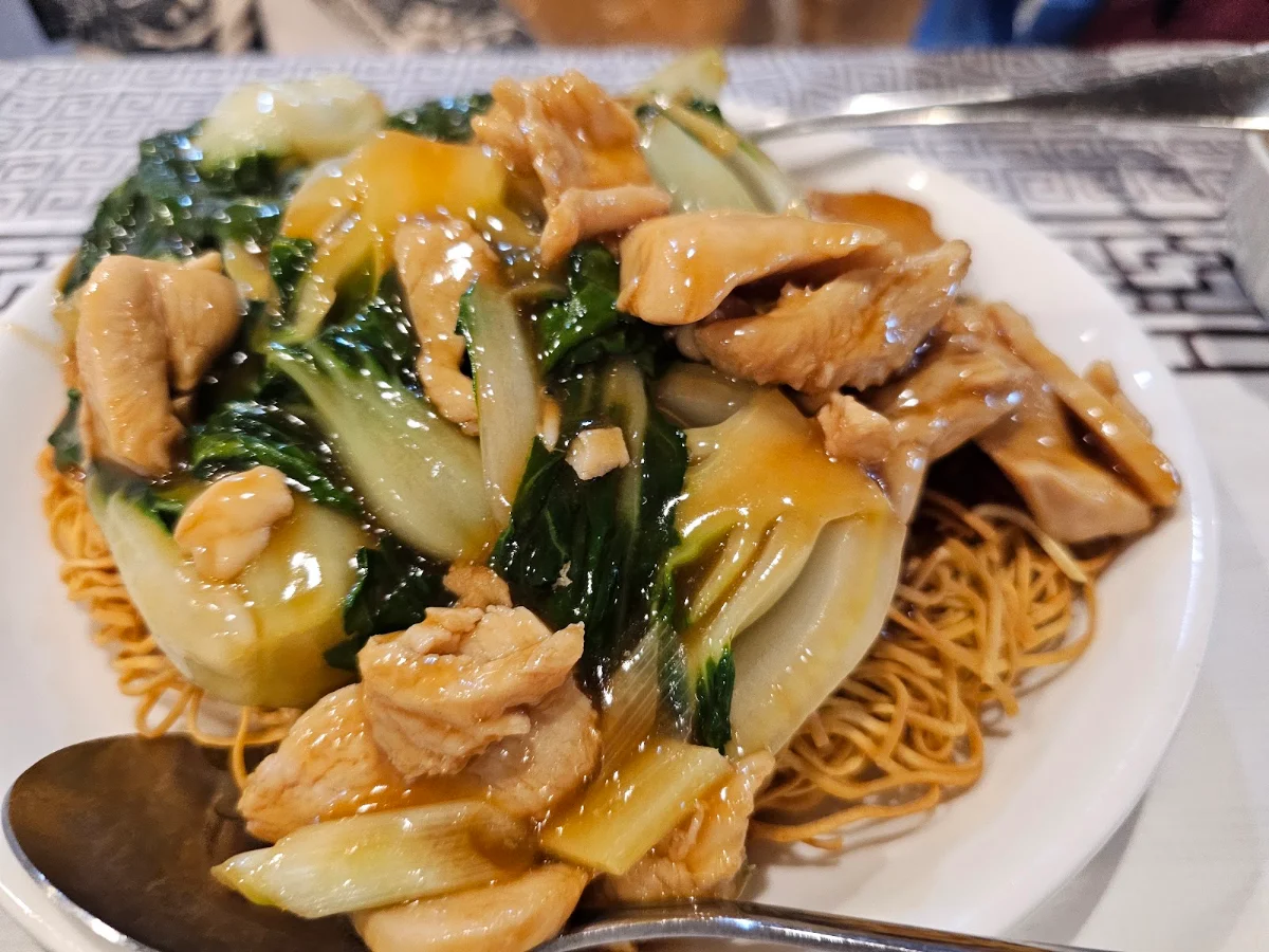 Vegetable Chicken Chow Mein