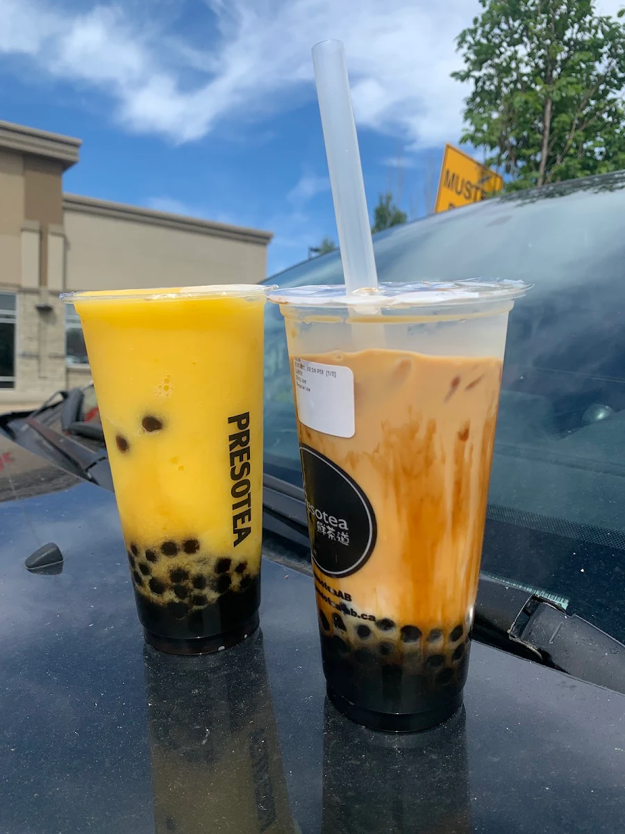 Mango Bubble Tea
