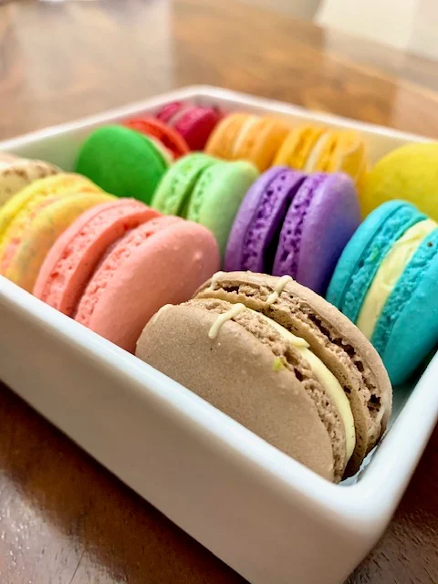 Rainbow Pride Macarons, The Bake House