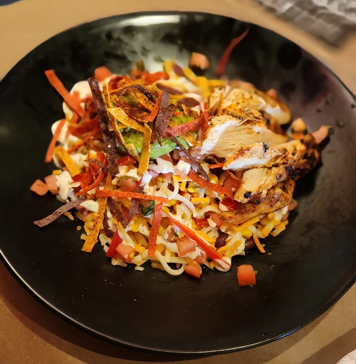 BBQ Chicken Fajitas