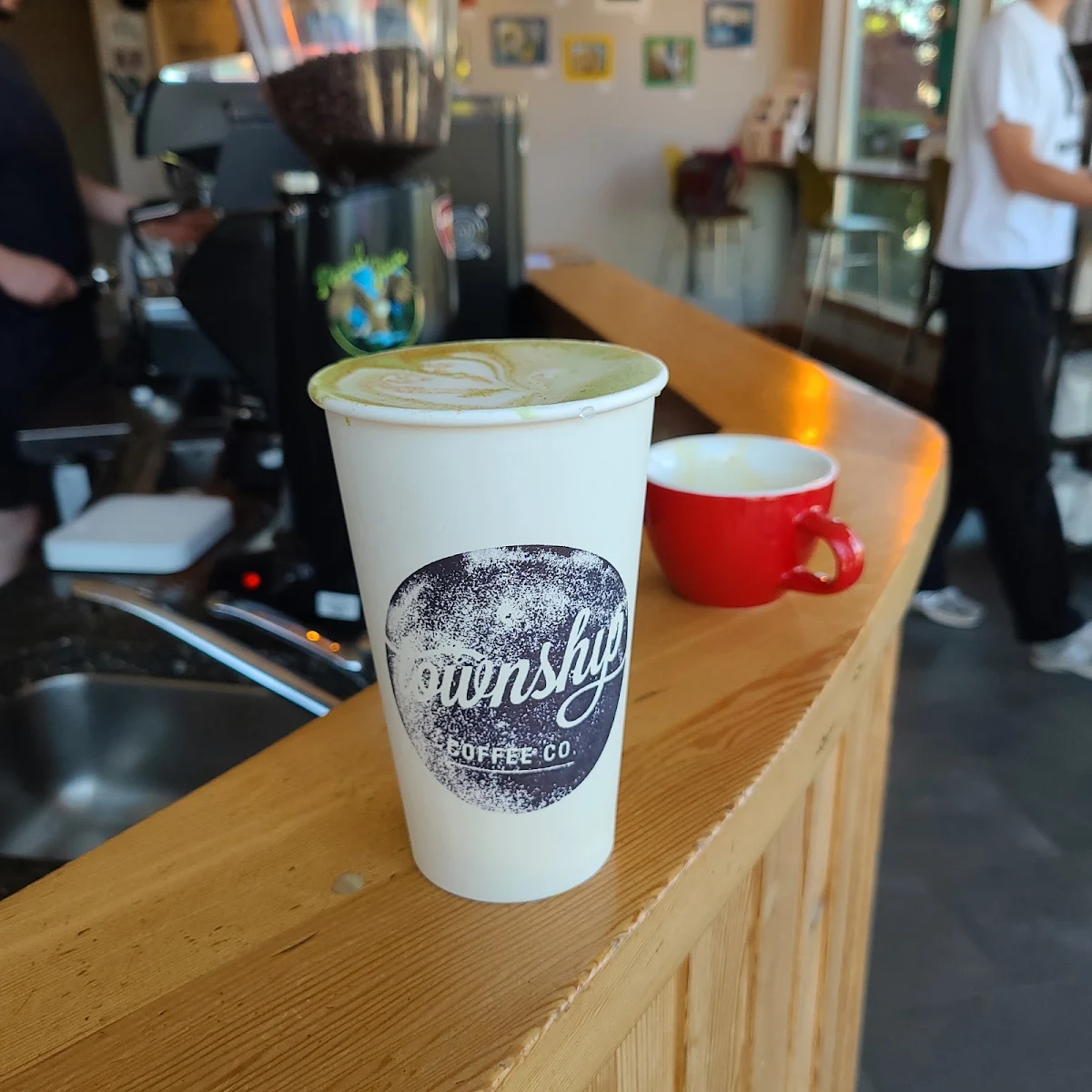 Matcha Oat Milk Latte