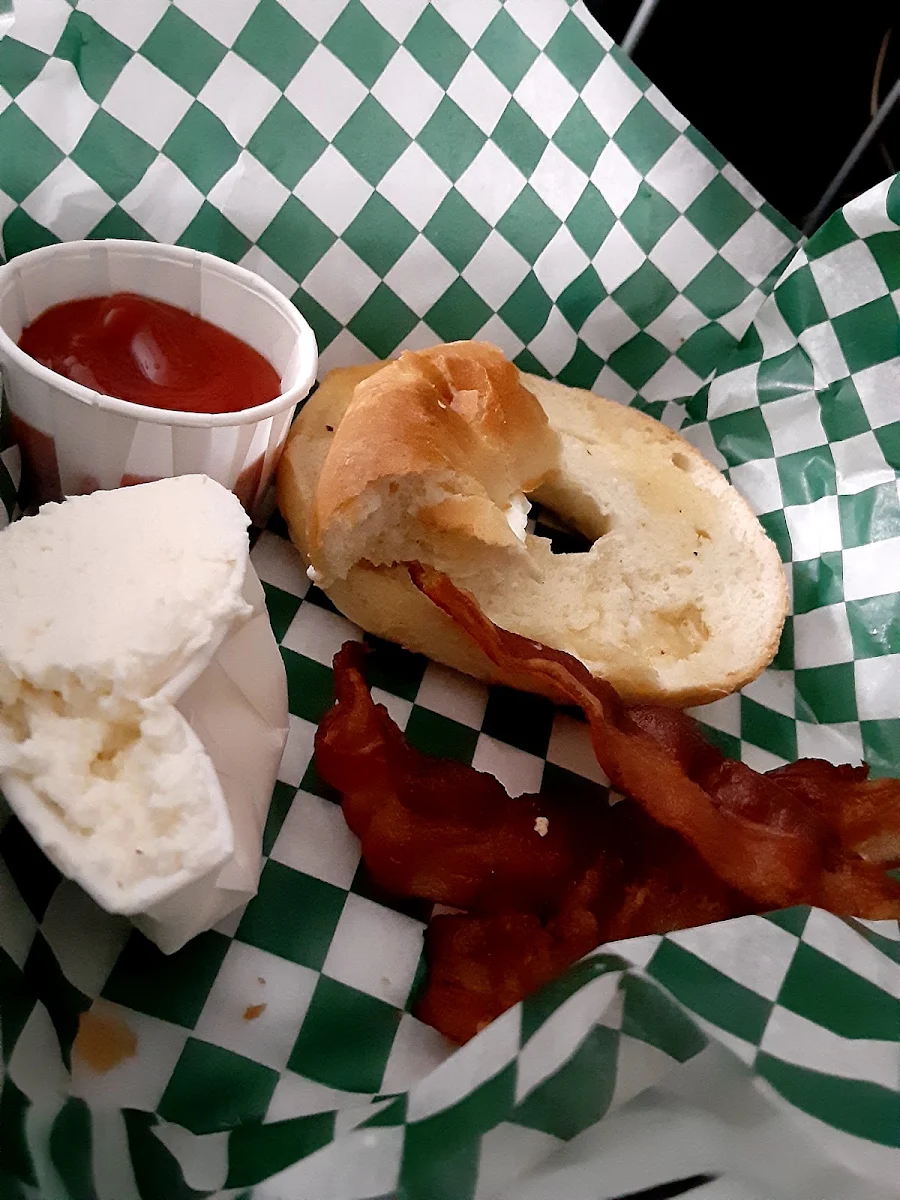 Bagley with Cream Cheese & Bacon