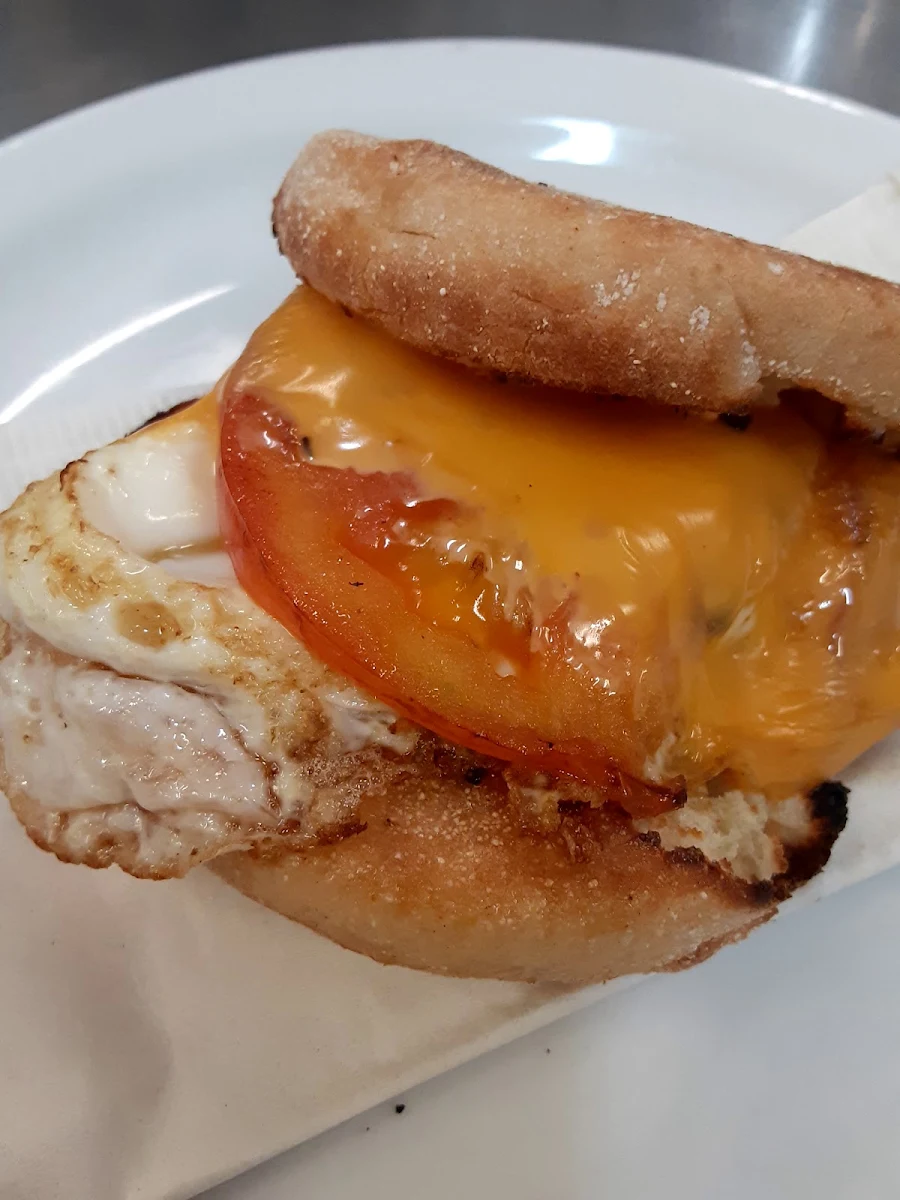 English Muffin with Egg