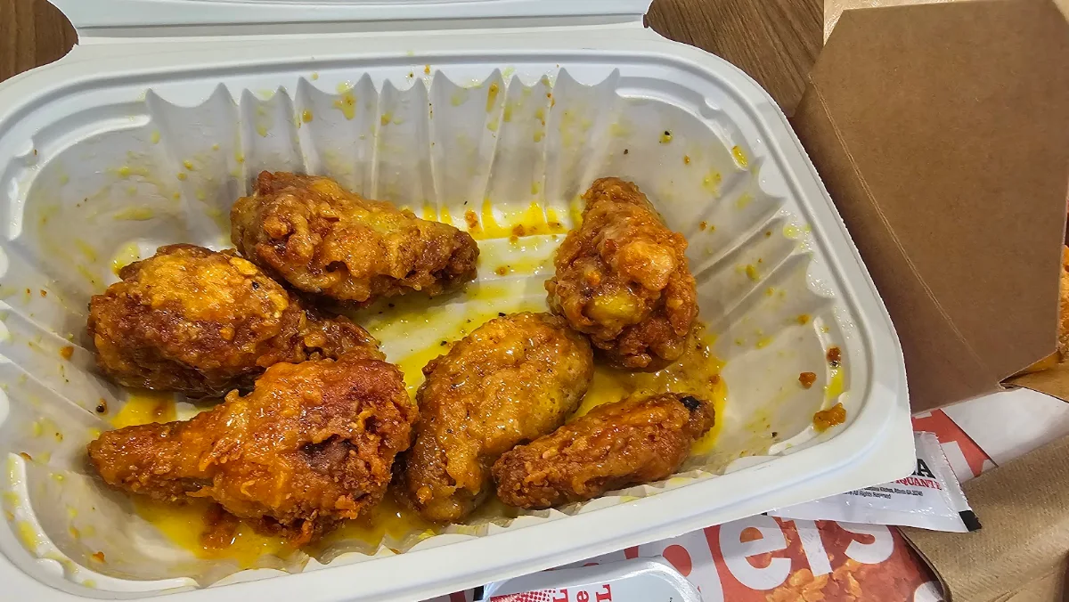 Garlic and Parmesan Wings Combo