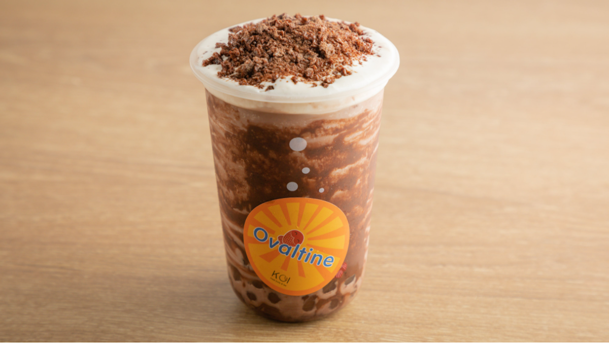 Crunchy Ovaltine Brown Sugar Milk Shake Regular Size Onlynonadjustable Ice Level
