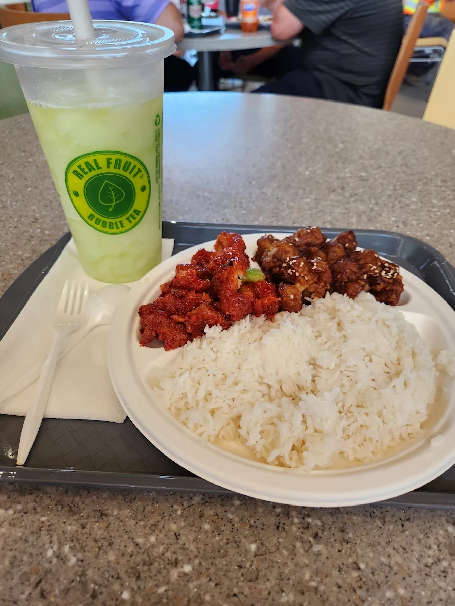 Honey Chicken and Orange Chicken
