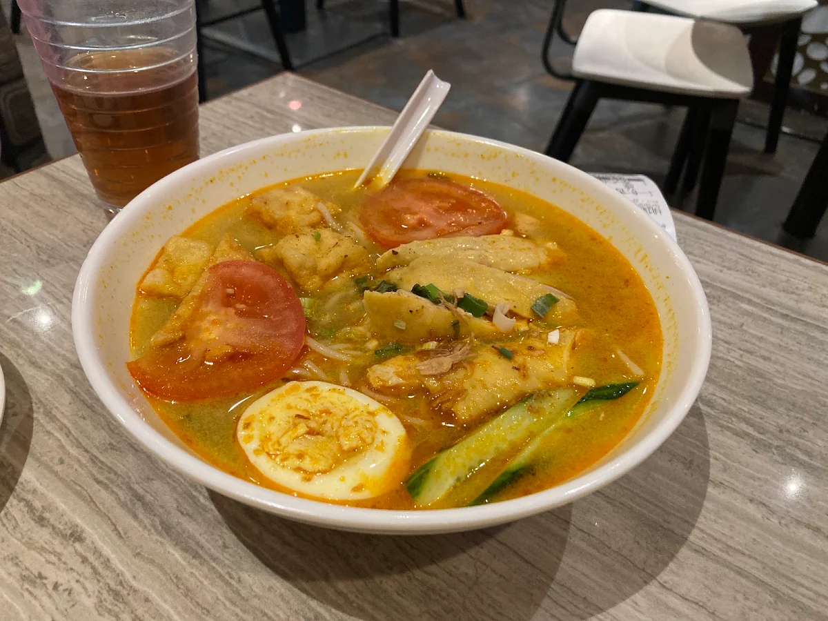 Chicken Laksa w Rice Vermicelli