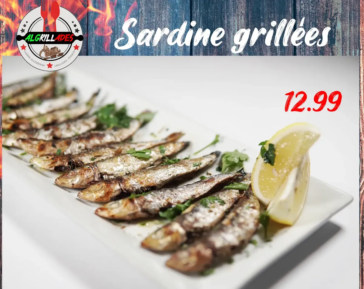 Sardines Grillees
